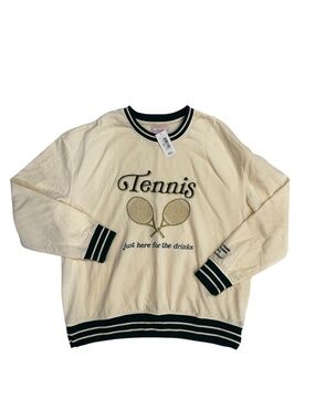 simply southern tennis varsity sweatshirt